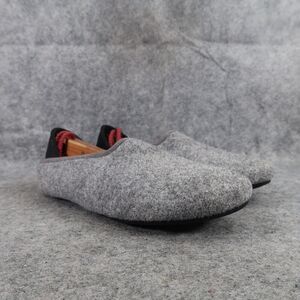 Mahabis Shoes Womens 36 Slippers Felt Wool Casual Comfort Gray Slip On Classic